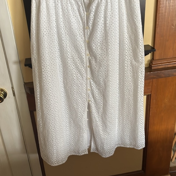 J Crew Tall Eyelet summer sundress - Picture 2 of 5